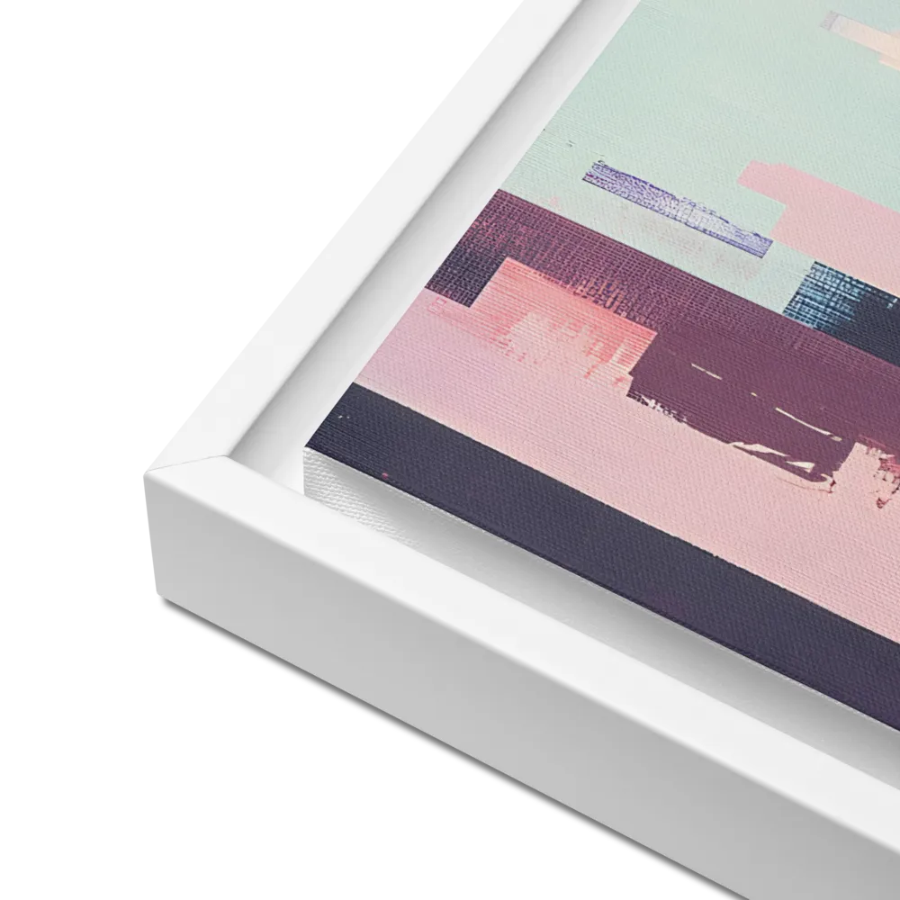 Tranquil Cityscape | Canvas with White Frame | 16″×20″