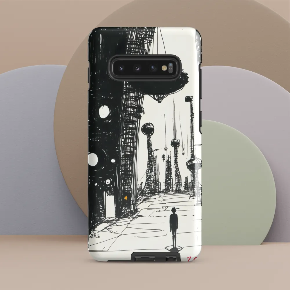 The Echoing Silence of Tomorrow | Phone Case |  S10 Plus | Tough Case | Glossy