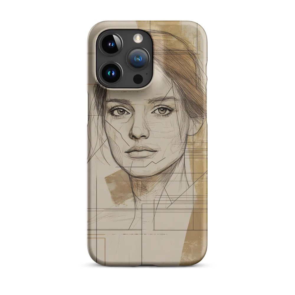 Geometric Elegance: A Modern Portrait