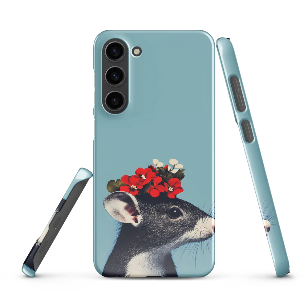 Whimsical Flora: A Mouse's Floral Crown
