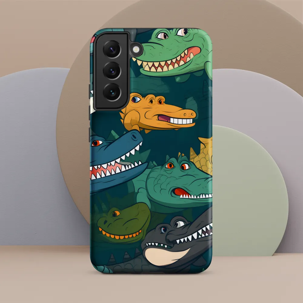 Cheerful Crocodilian Parade