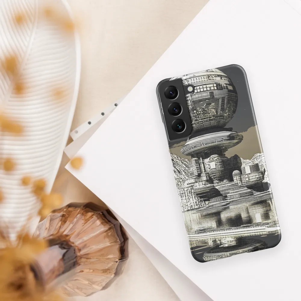 Reflections of a Futuristic Dreamscape | Phone Case |  S22 Plus | Snap Case | Matte