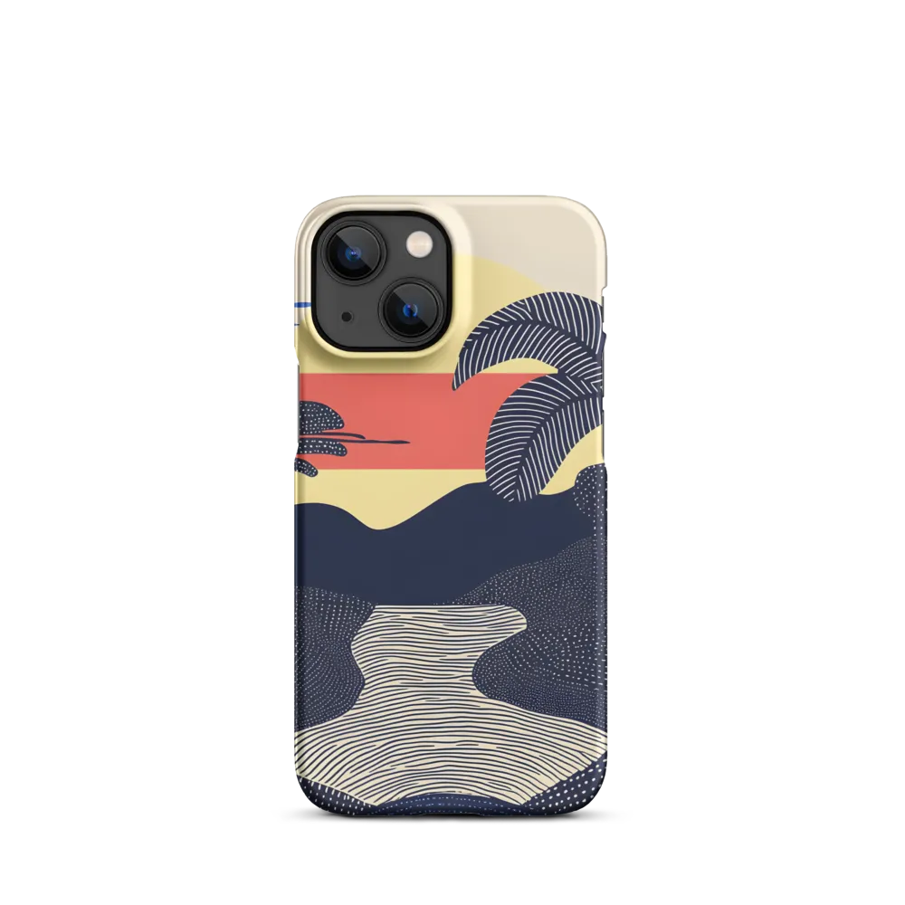 Tranquil Sunset in Modern Minimalism