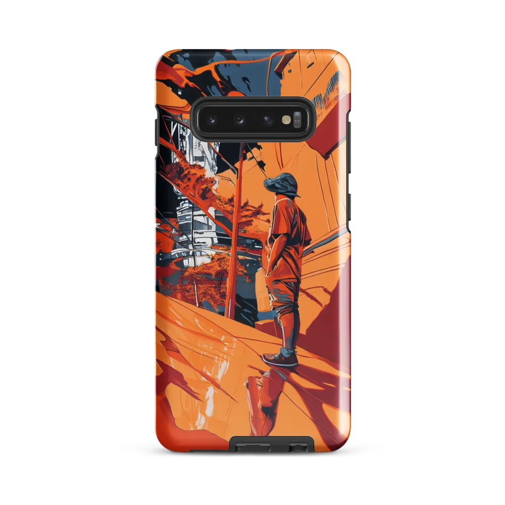 Urban Contemplation | Phone Case |  S10 Plus | Tough Case | Glossy