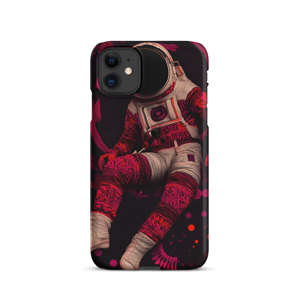 Magenta Drift — An Astronaut in Etched Space