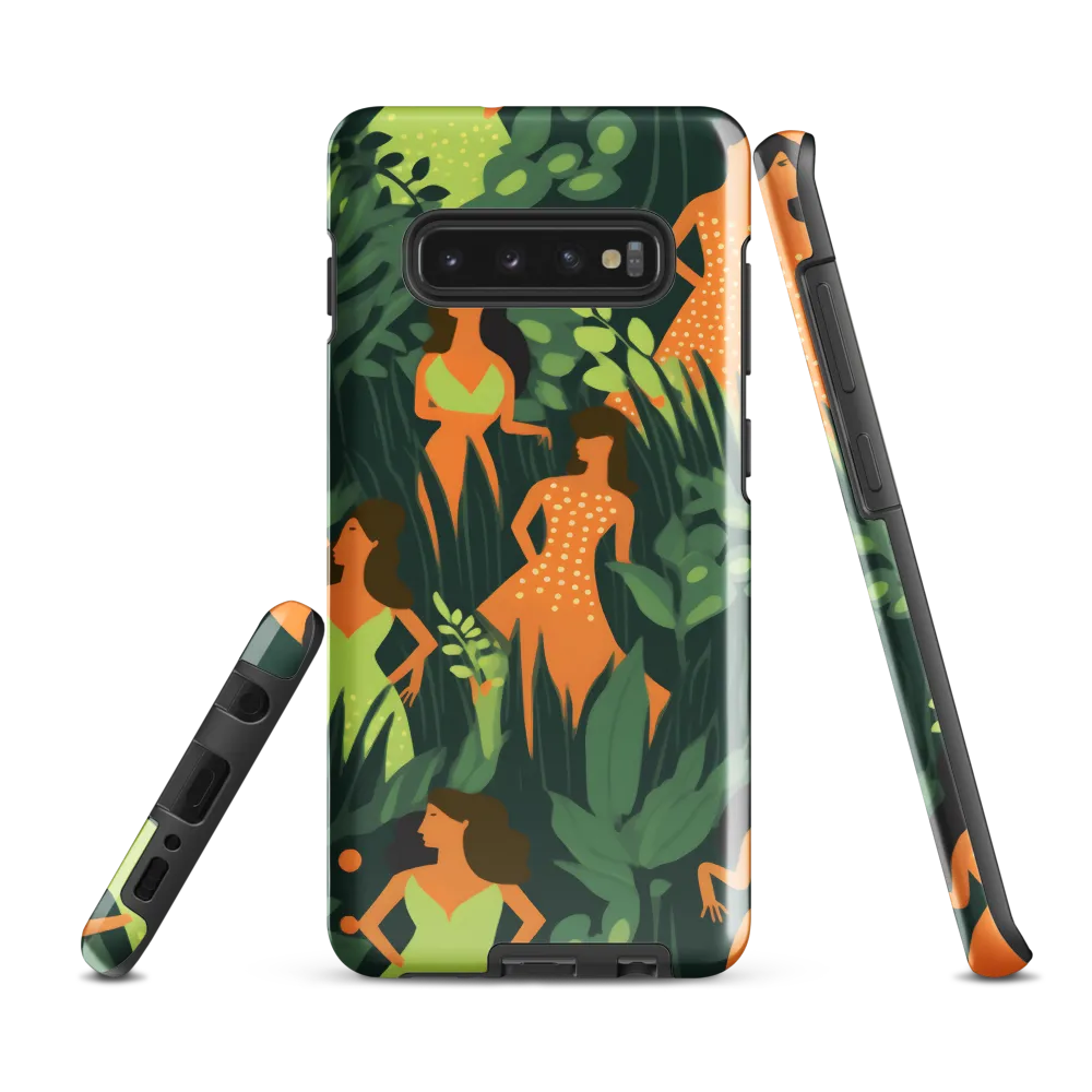 Harmony in Green | Phone Case |  S10 Plus | Tough Case | Glossy