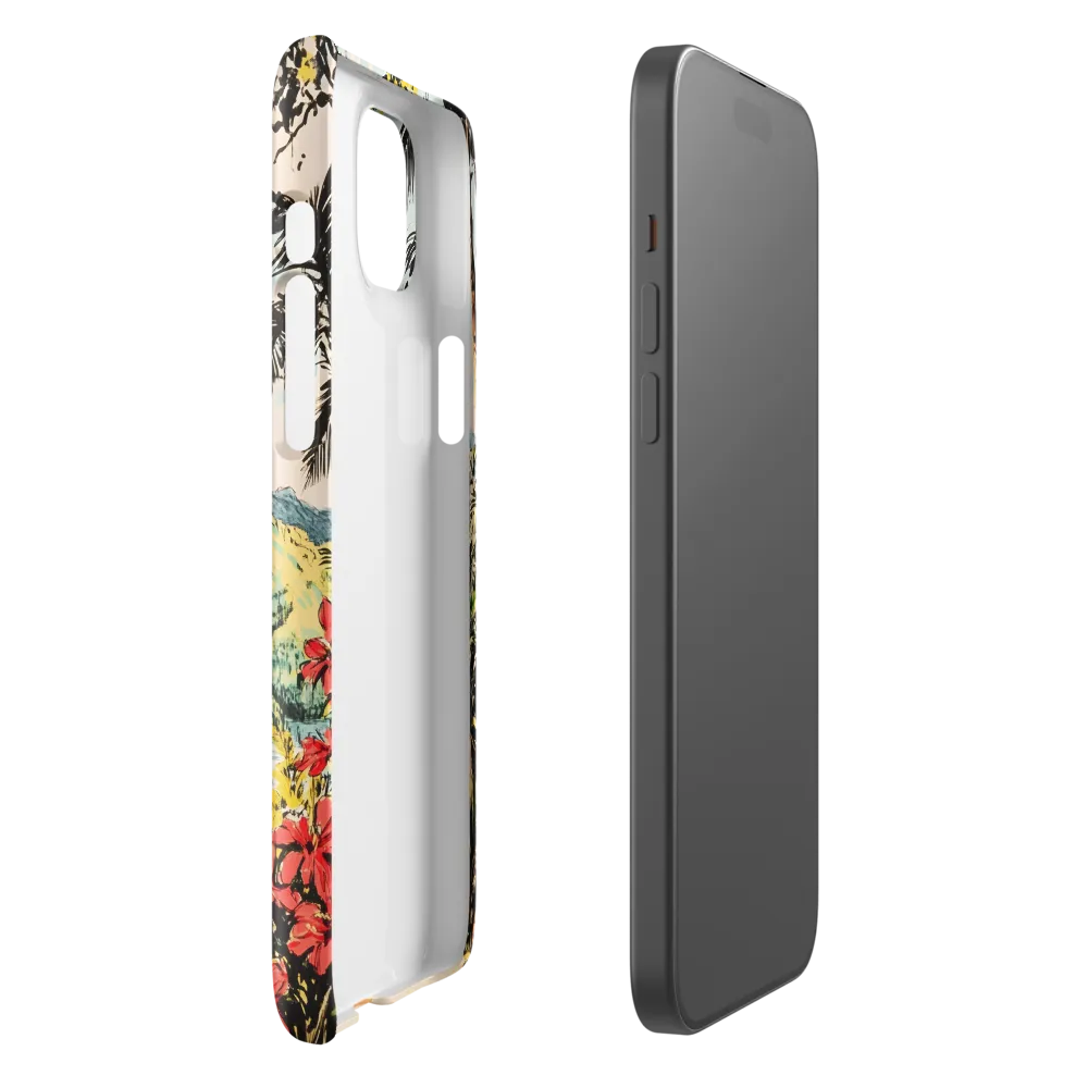 Tropical Serenity | Phone Case |  15 Plus | Snap Case | Glossy
