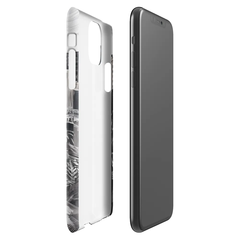 Urban Rhythm in Black and White | Phone Case |  11 Pro Max | Snap Case | Glossy