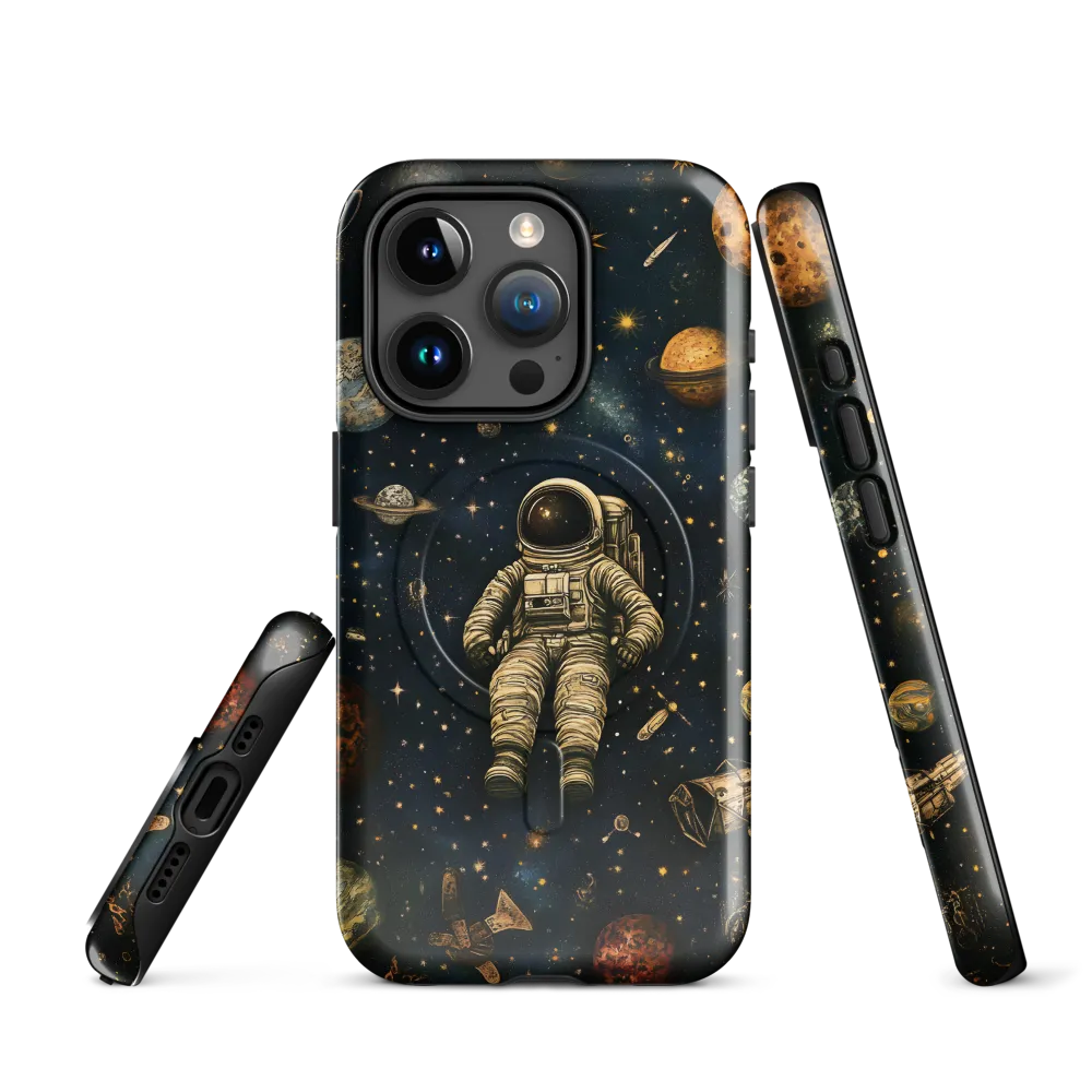 Cosmic Voyage: An Astronaut's Solitude