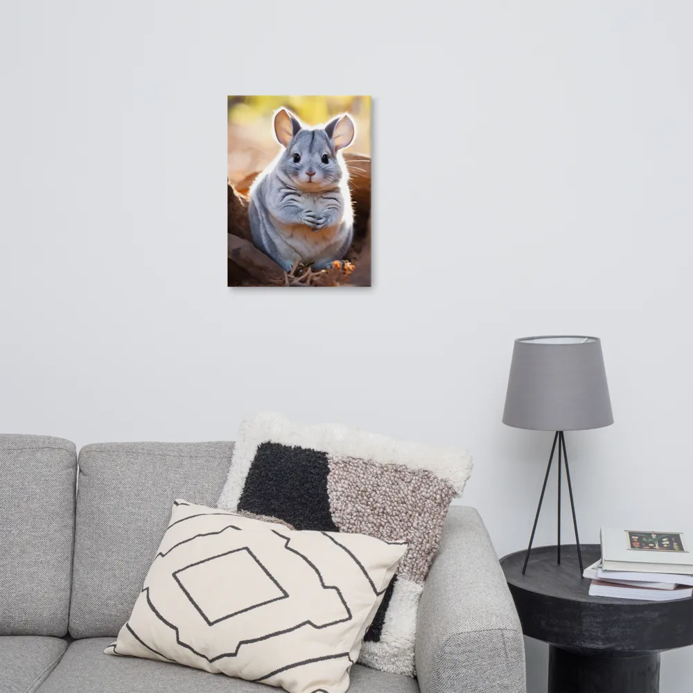 Gentle Whispers of Nature: The Chinchilla