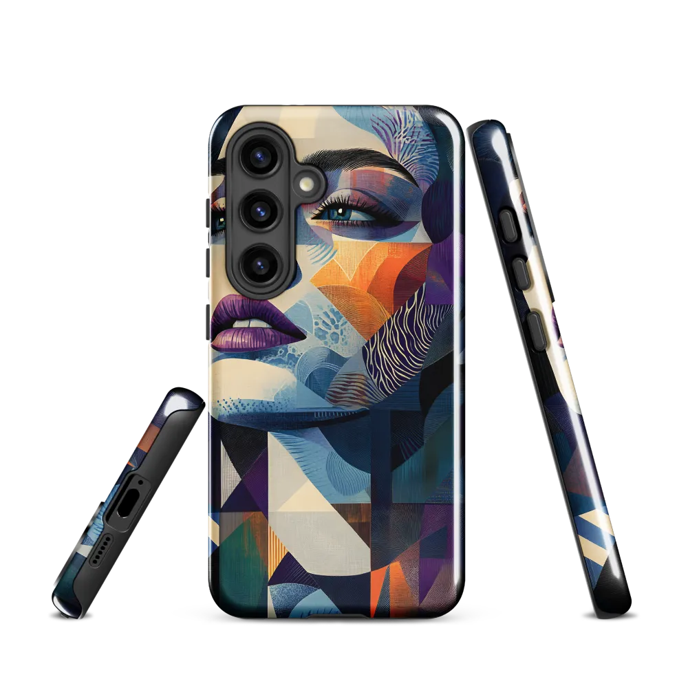 Fragmented Mystery: A Modern Portrait