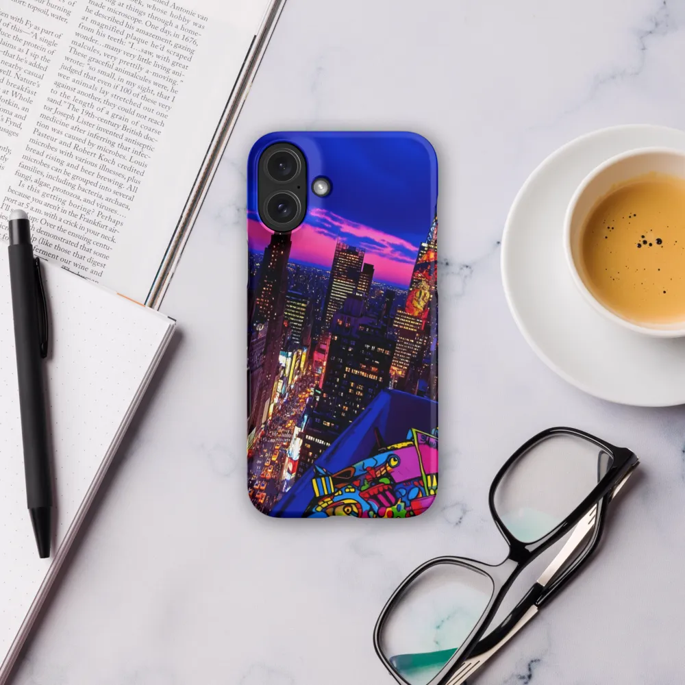 Neon Twilight: A City in Vibrance