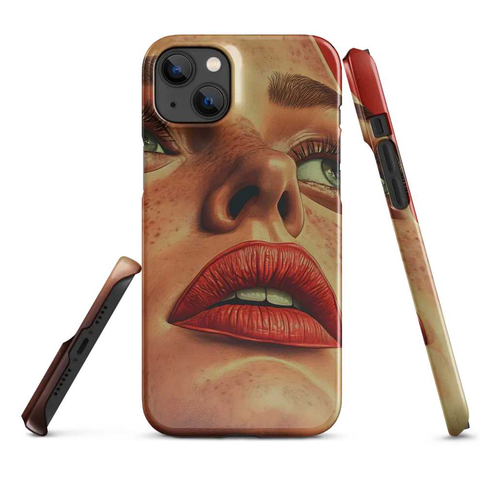 Red Intensity: A Portrait of Elegance