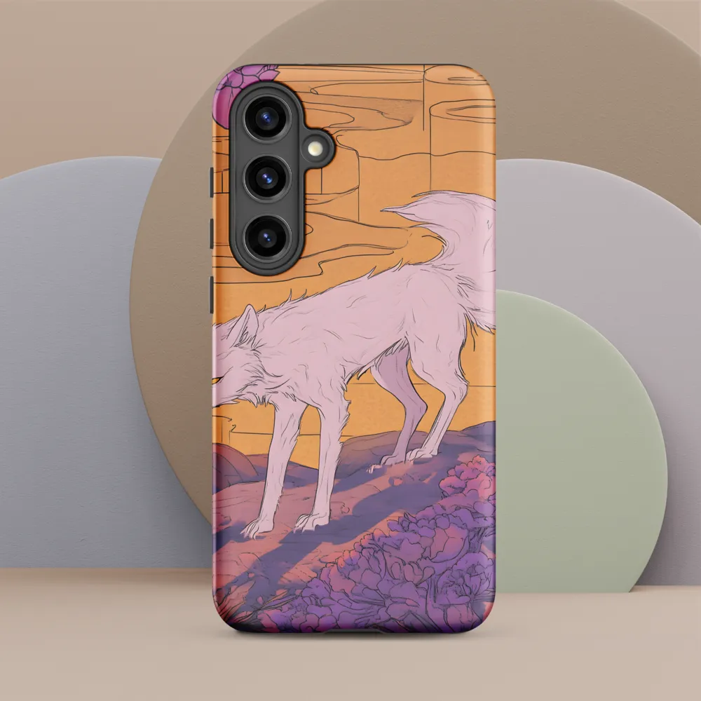 Whispers of the Violet Dawn | Phone Case |  S24 Plus | Tough Case | Matte