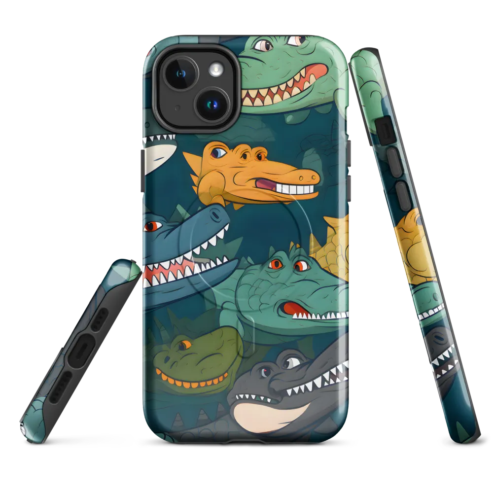 Cheerful Crocodilian Parade