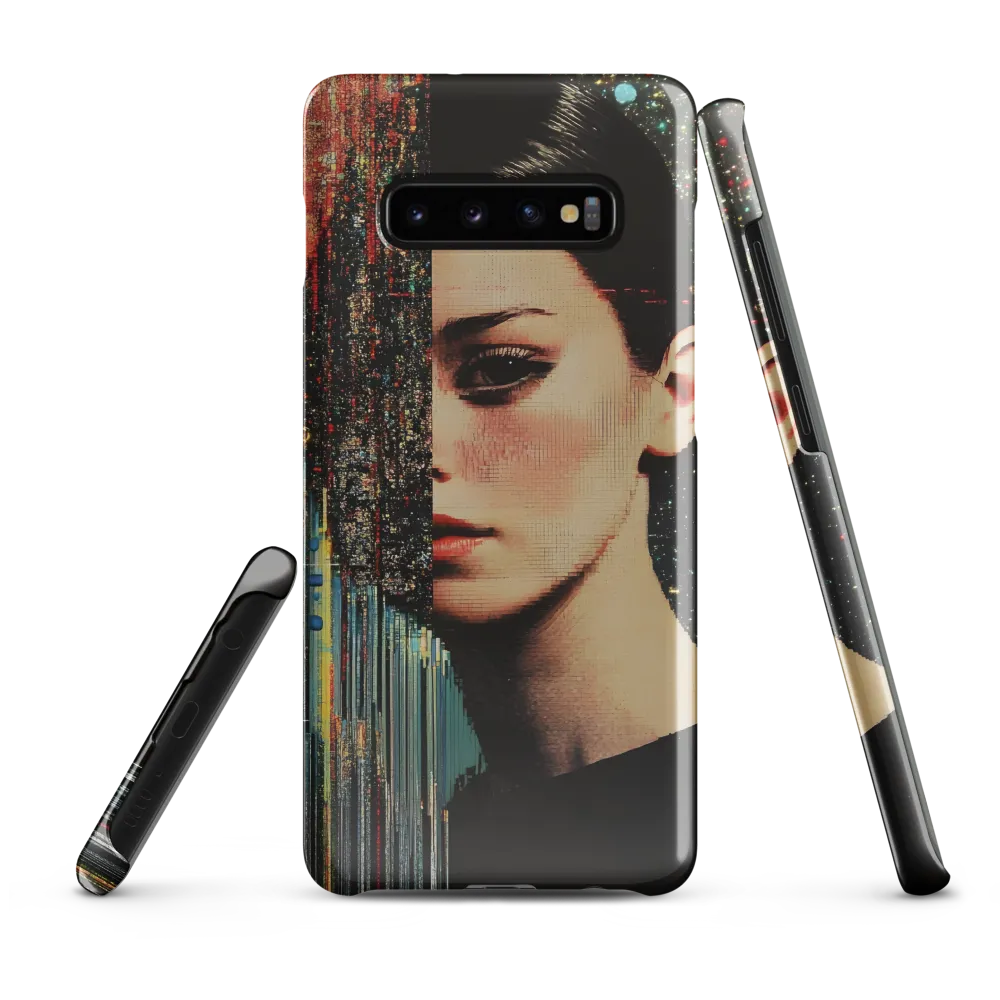 Fragmented Reality | Phone Case |  S10 Plus | Snap Case | Glossy