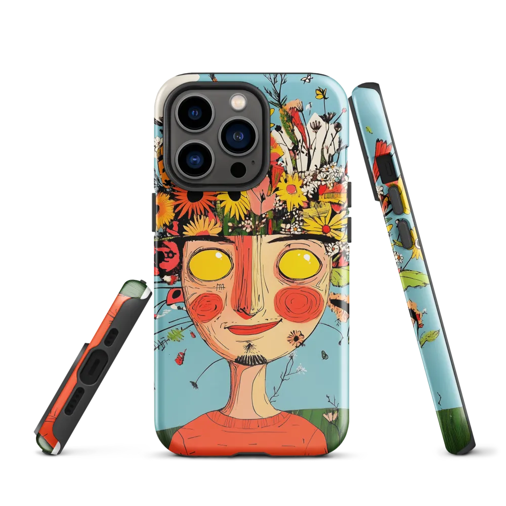 Whimsical Bloom | Phone Case |  13 Pro | Tough Case | Glossy