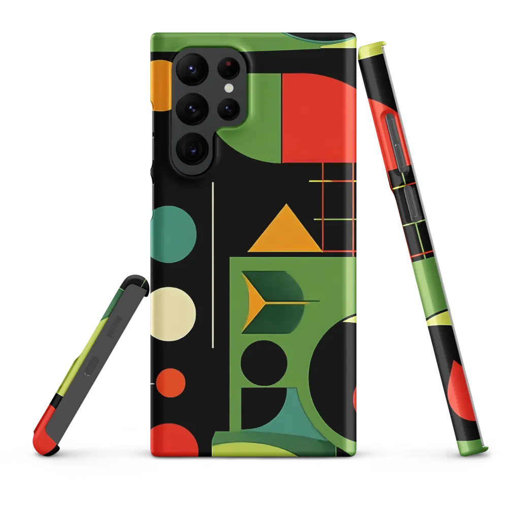 Geometric Harmony | Phone Case |  S22 Ultra | Snap Case | Matte