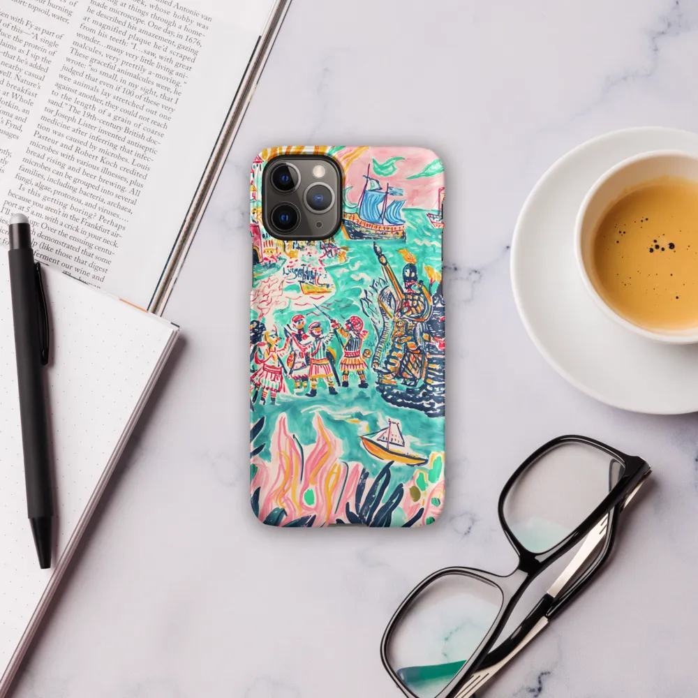 Battle on the Fiery Sea | Phone Case |  11 Pro | Snap Case | Matte