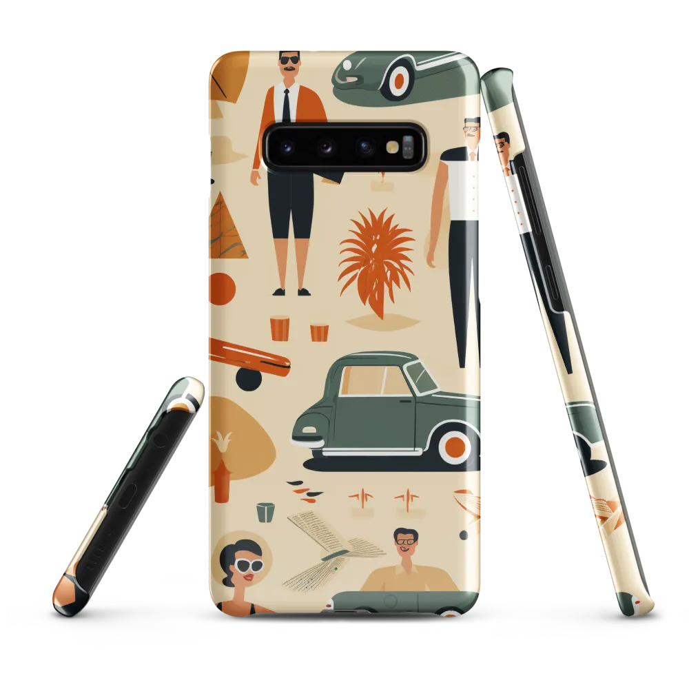 Retro Playfulness | Phone Case |  S10 Plus | Snap Case | Glossy