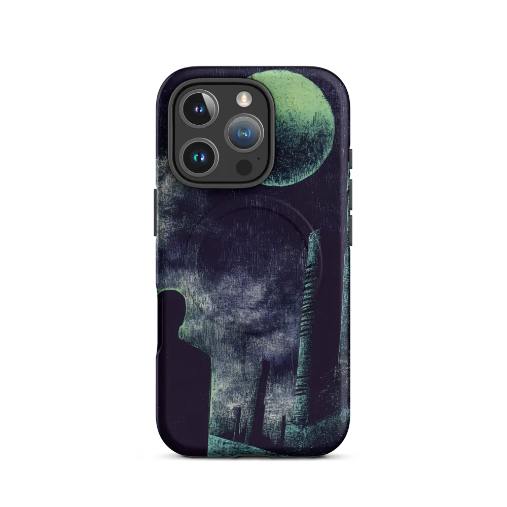 Lunar Solitude | Phone Case |  16 Pro | MagSafe® Tough Case | Matte