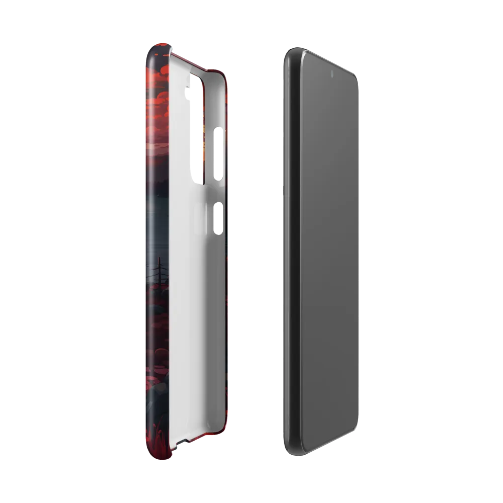 Serenity at Dusk | Phone Case |  S21 | Snap Case | Glossy