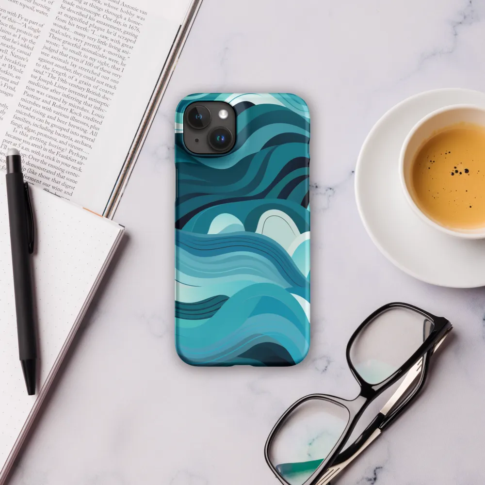 Ebb and Flow | Phone Case |  15 Plus | Snap Case | Matte