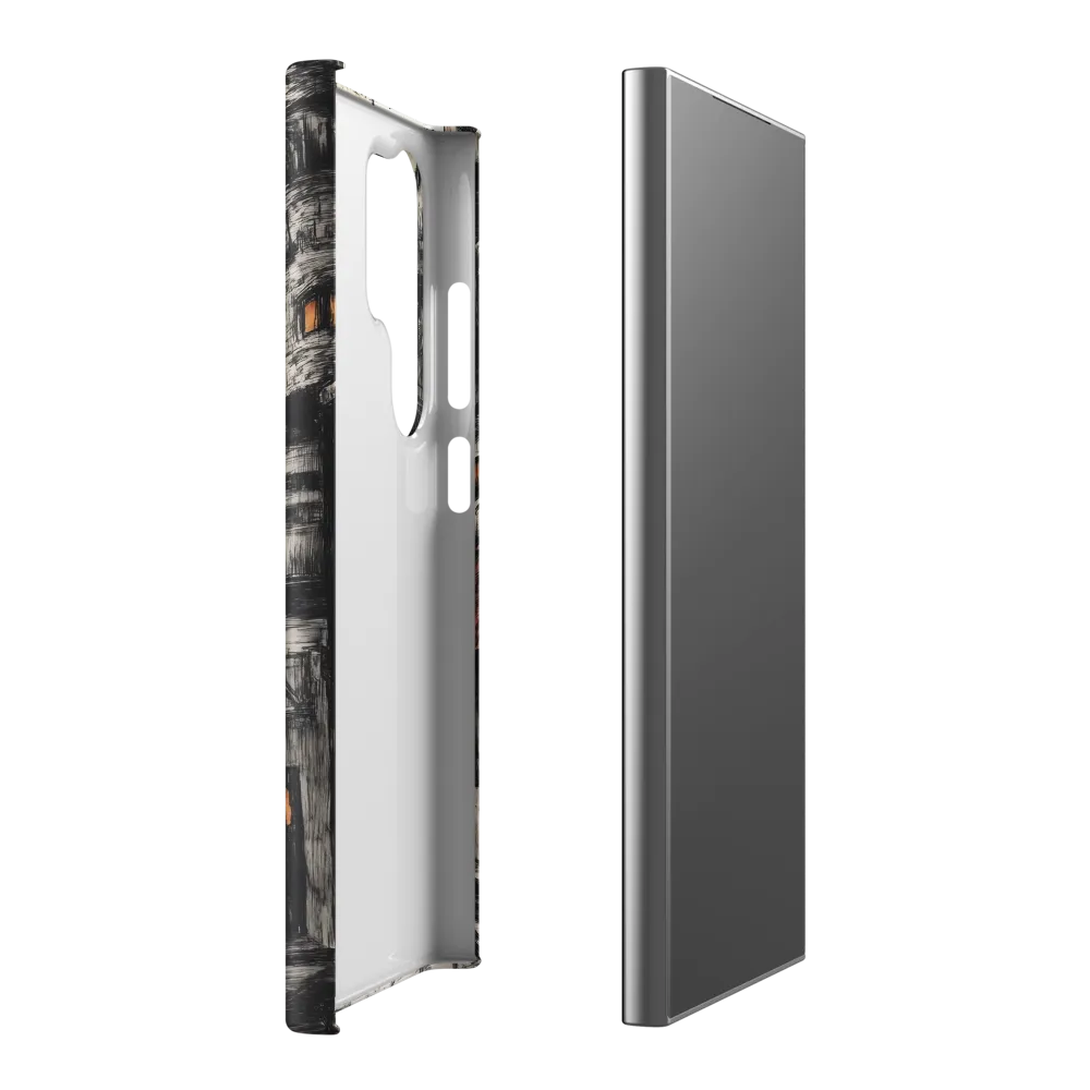 The Smiling Overlord of the Dystopian City | Phone Case |  S24 Ultra | Snap Case | Matte