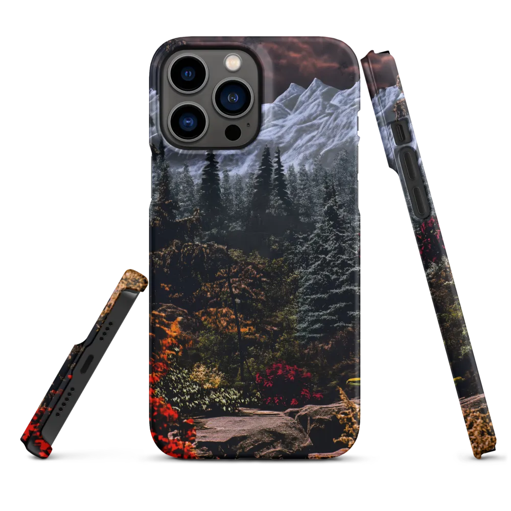 Mystical Mountain Reverie | Phone Case |  13 Pro Max | Snap Case | Matte