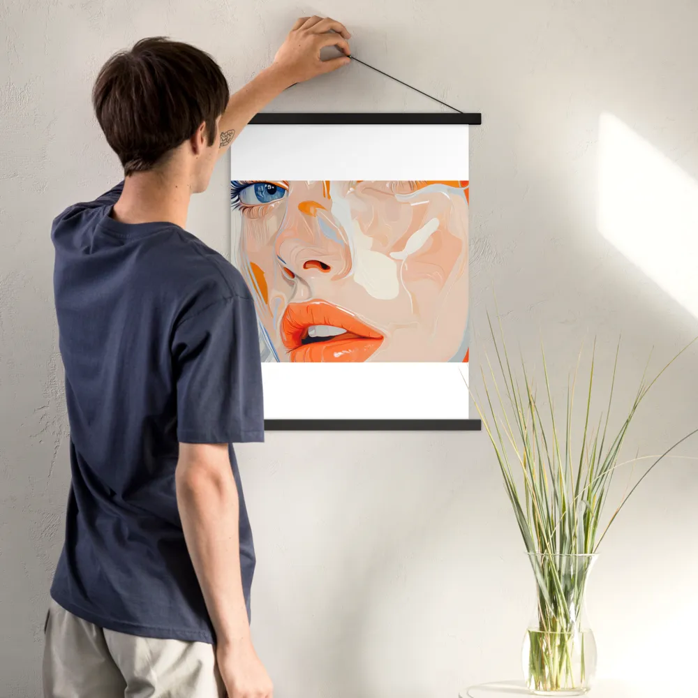 Ethereal Expressions | Poster With Black Wood Hanger | 18″×24″