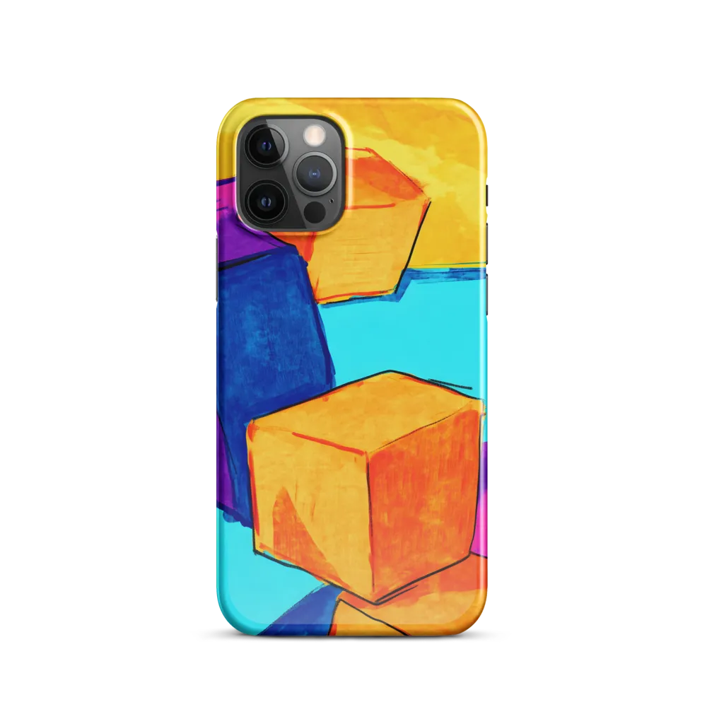 Playful Cubes in Vibrant Harmony
