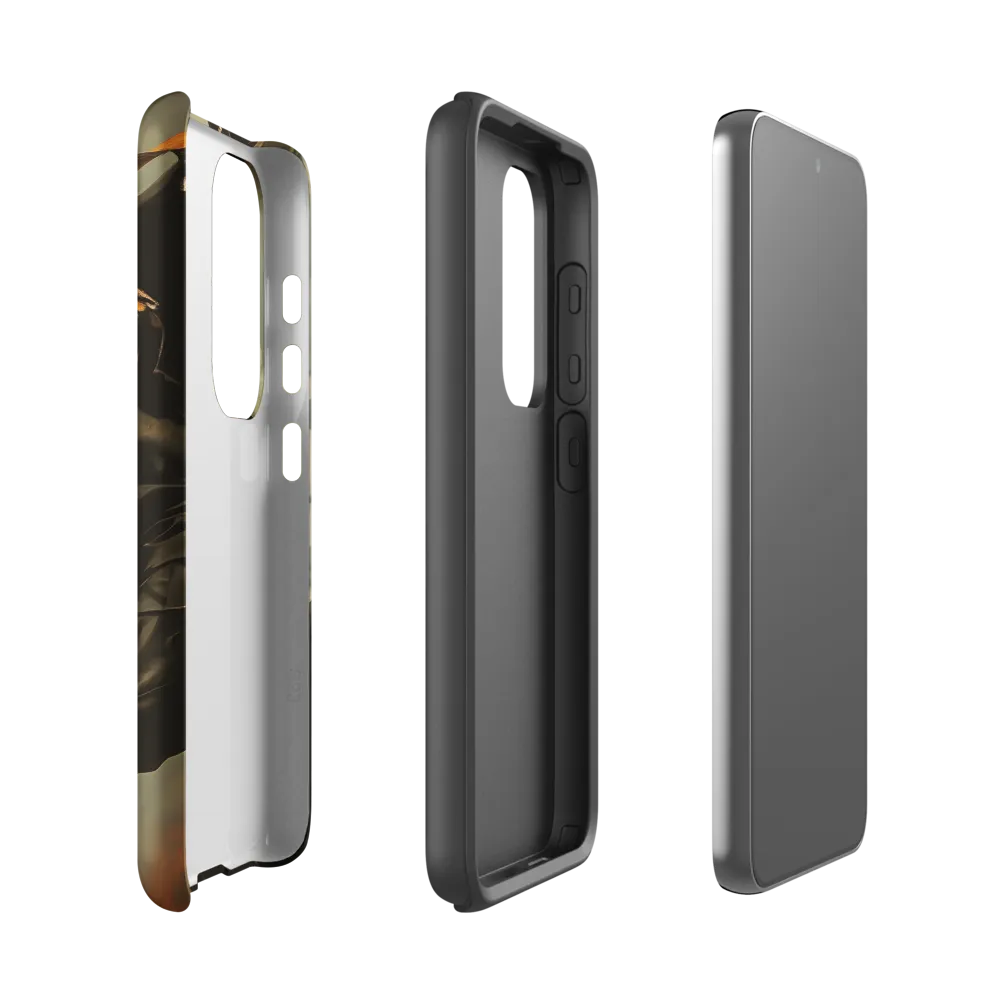 Ethereal Explorer: The Enigmatic Astronaut | Phone Case |  S23 | Tough Case | Matte