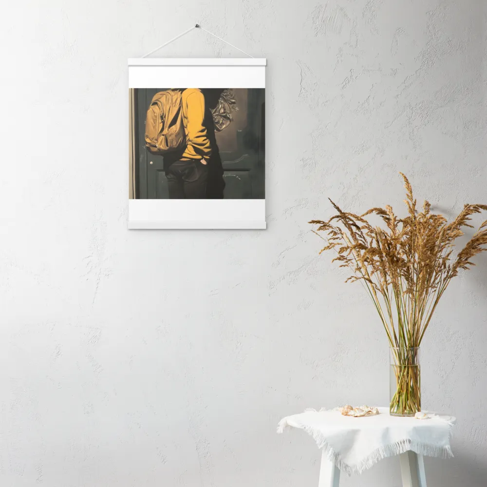 Silent Reflection | Poster With White Wood Hanger | 16″×20″