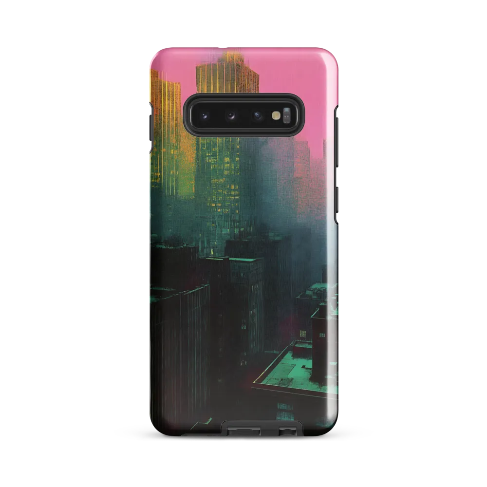 City in Twilight | Phone Case |  S10 Plus | Tough Case | Glossy