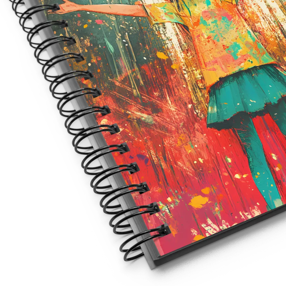 Joyful Celebration in Nature | Spiral Notebook