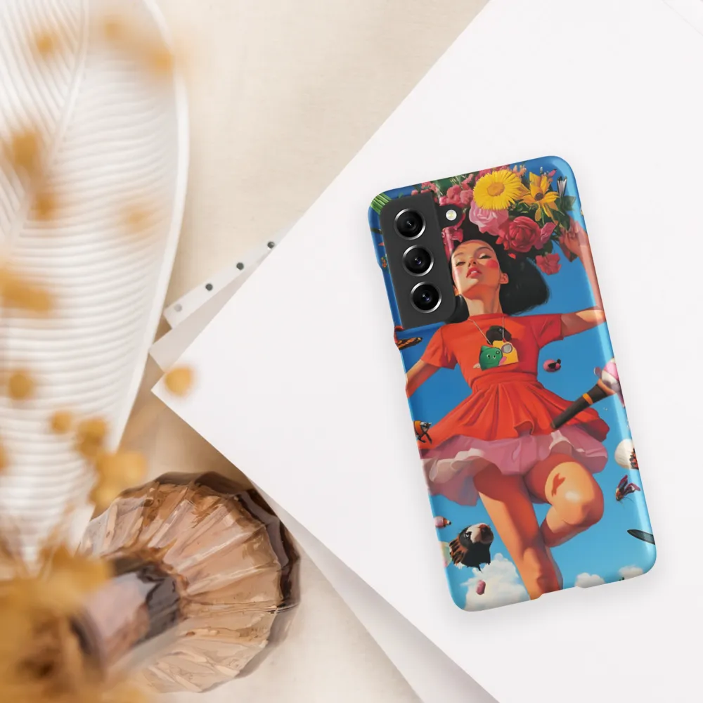 Joyful Whimsy | Phone Case |  S21 FE | Snap Case | Matte