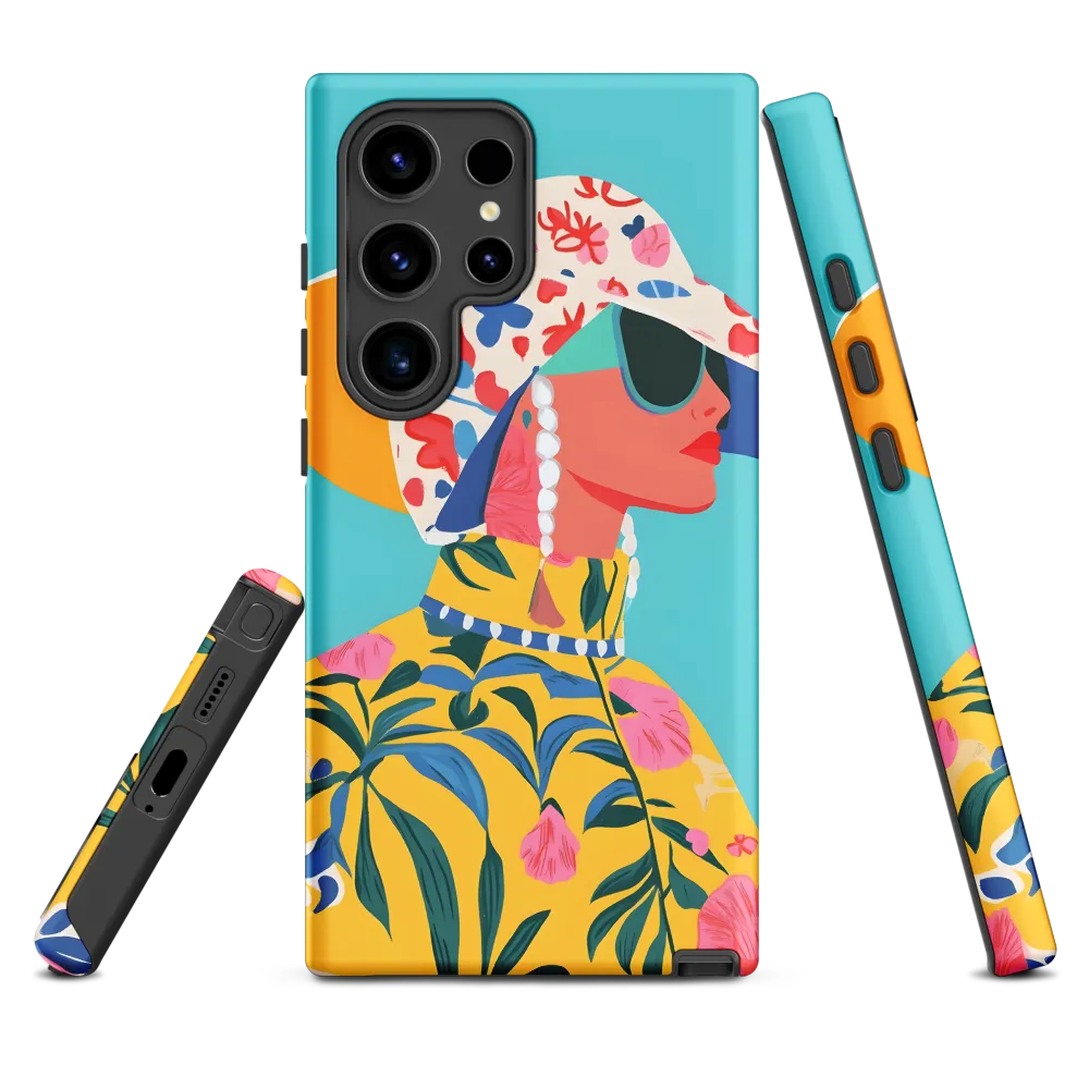 Tropical Confidence: A Fashion Portrait
