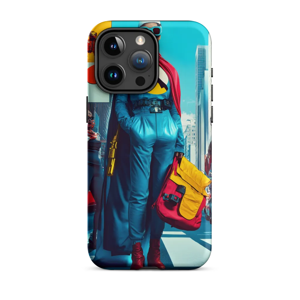 Urban Power: A Superhero's Stance