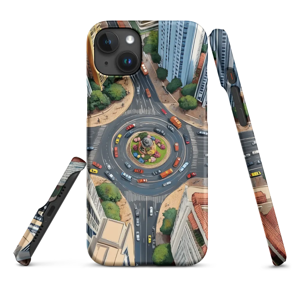 Urban Symphony: Aerial Vision of City Life