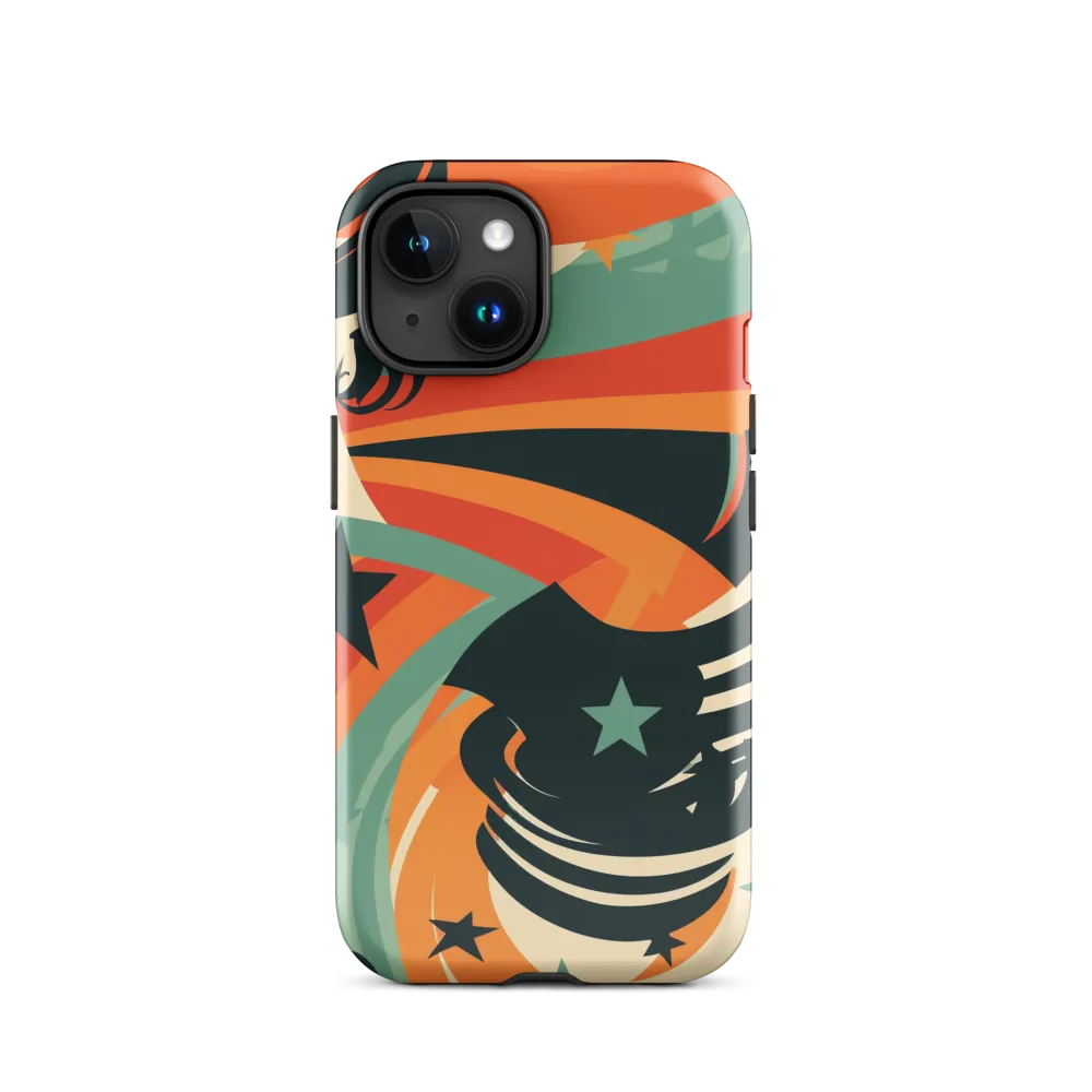 Swirls of Elegance | Phone Case |  15 | Tough Case | Glossy