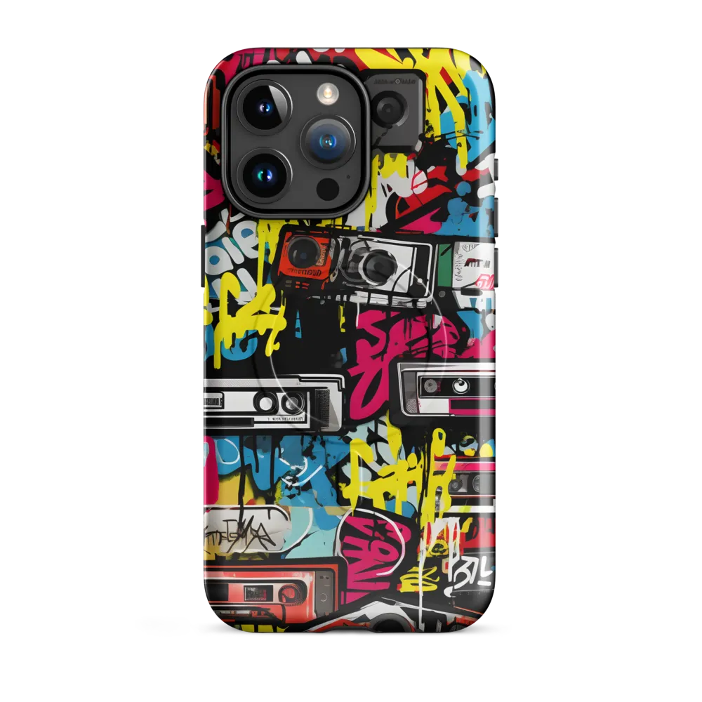 Urban Nostalgia: A Retro Cassette Explosion