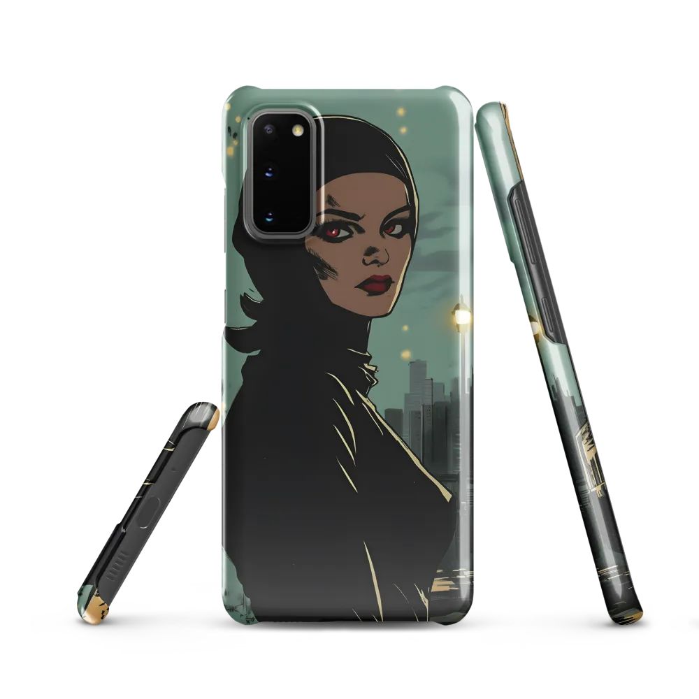 Shadows of Intrigue | Phone Case |  S20 | Snap Case | Glossy