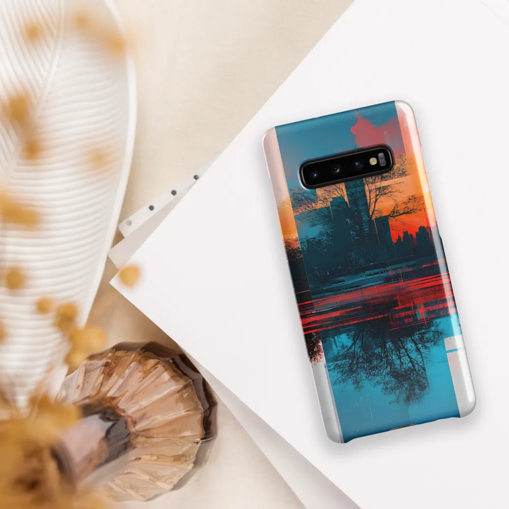 Reflections of Urban Serenity | Phone Case |  S10 Plus | Snap Case | Glossy