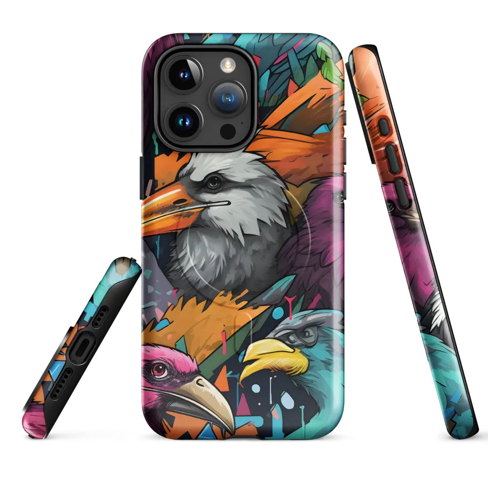 Avian Vortex: A Celebration of Color and Form