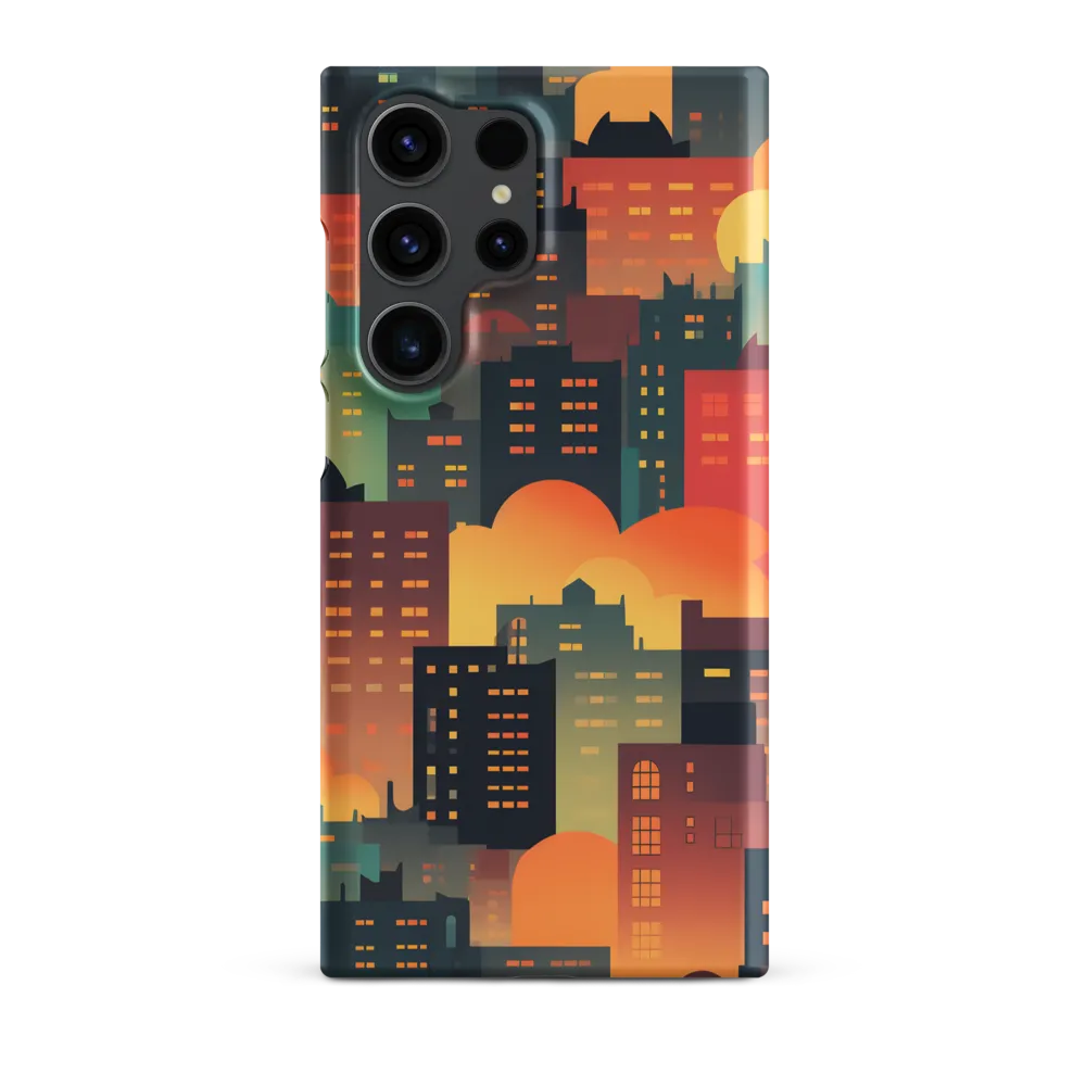 Twilight in the Concrete Jungle | Phone Case |  S23 Ultra | Snap Case | Matte