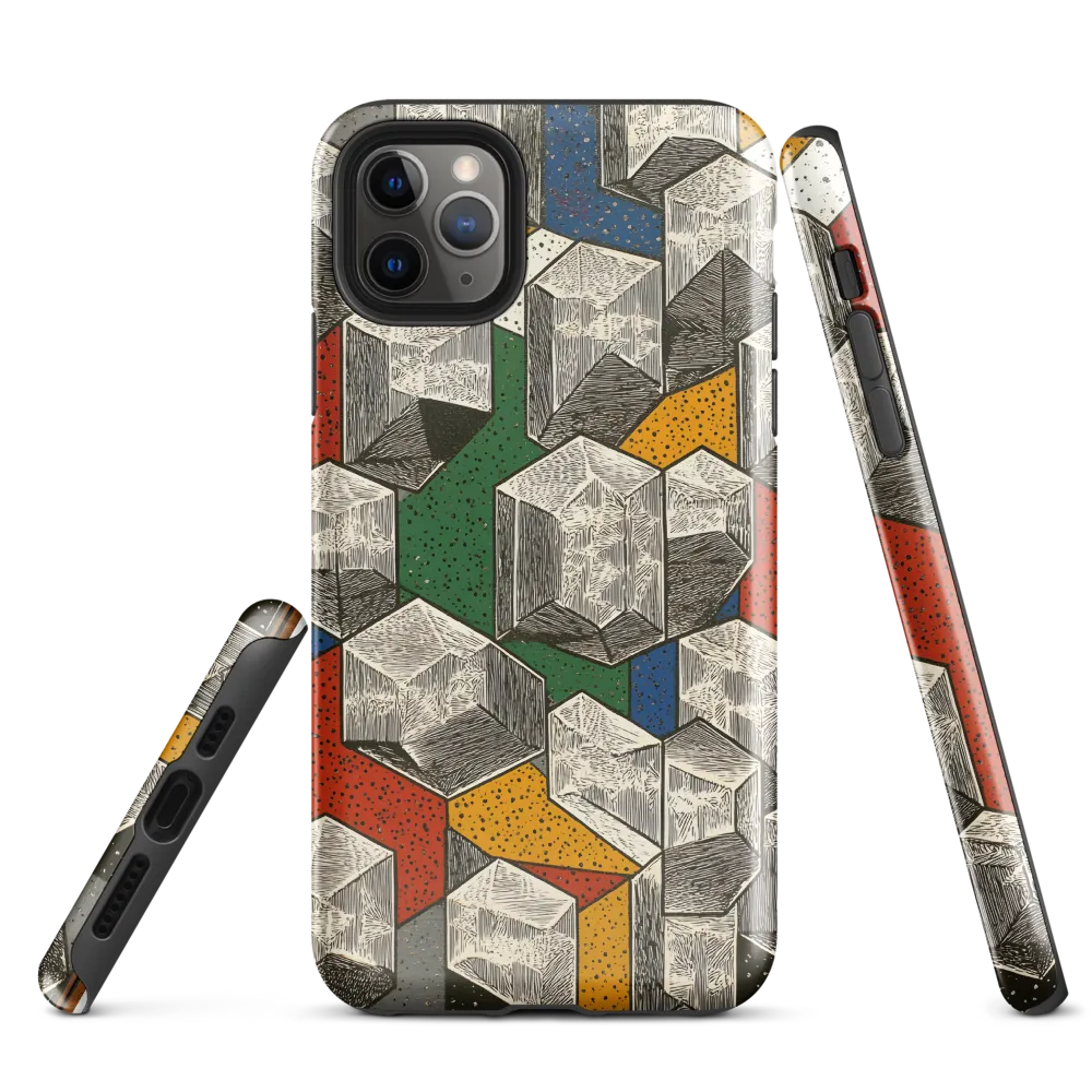 Cubic Dynamics | Phone Case |  11 Pro Max | Tough Case | Glossy