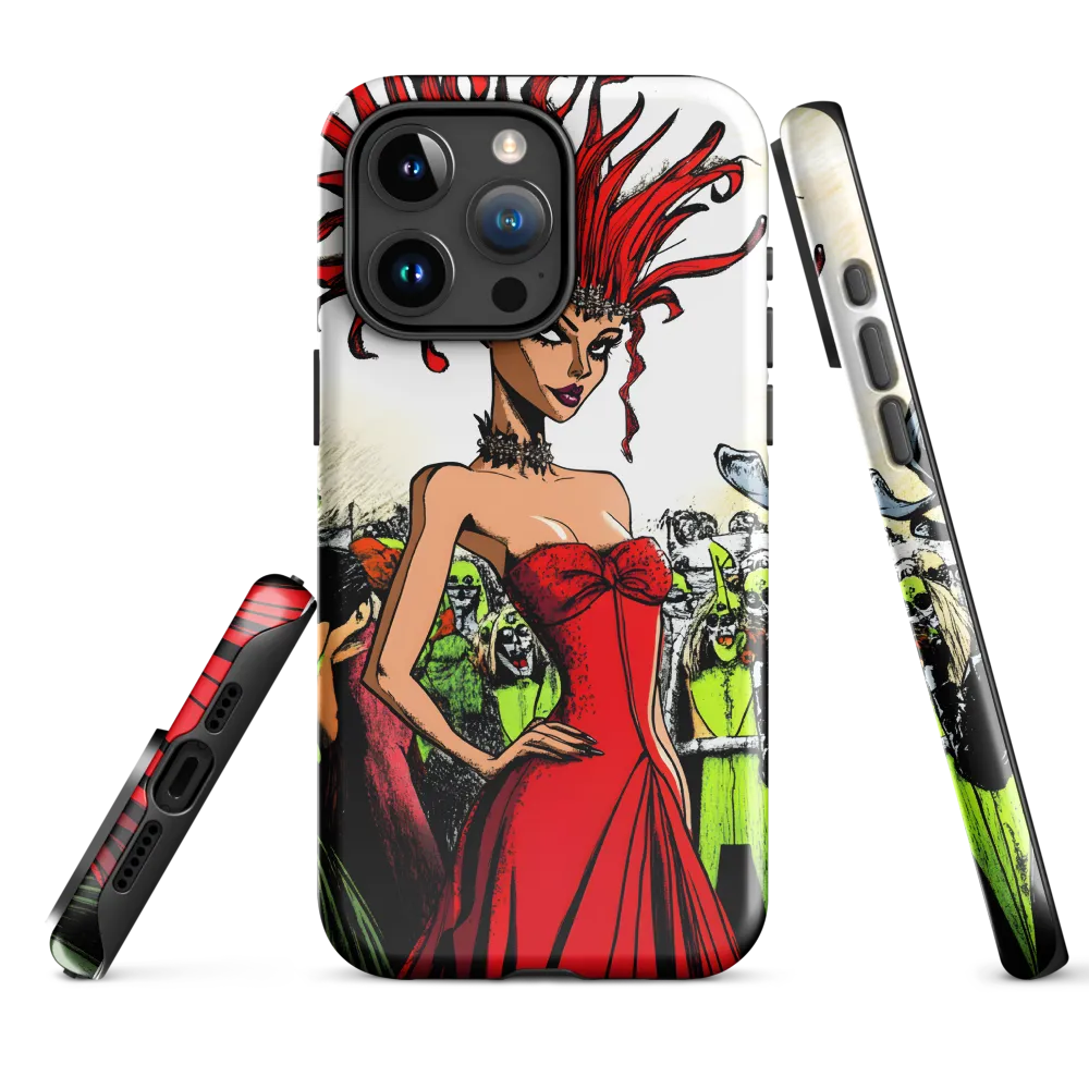 Fiery Elegance: A Fashion Statement
