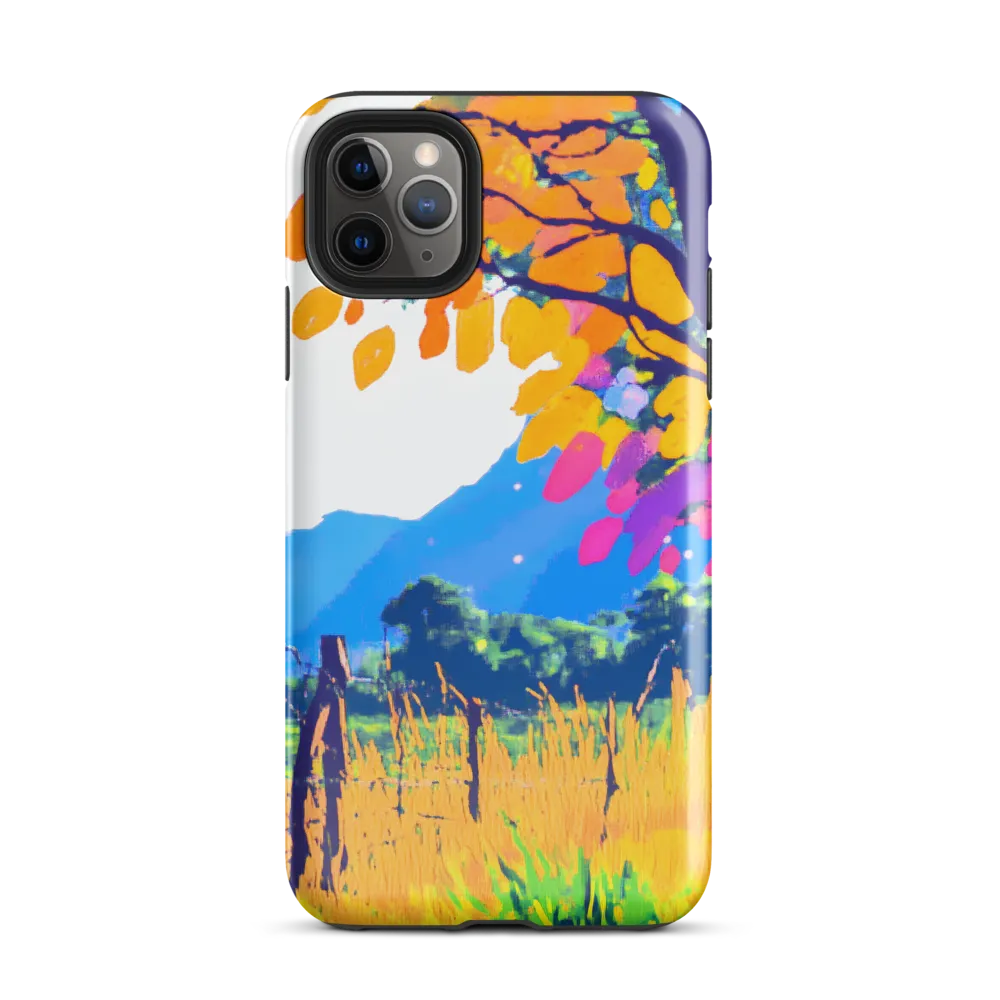 Autumn Serenity in a Vibrant Landscape | Phone Case |  11 Pro Max | Tough Case | Glossy