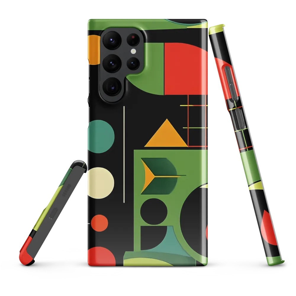Geometric Harmony | Phone Case |  S22 Ultra | Snap Case | Glossy