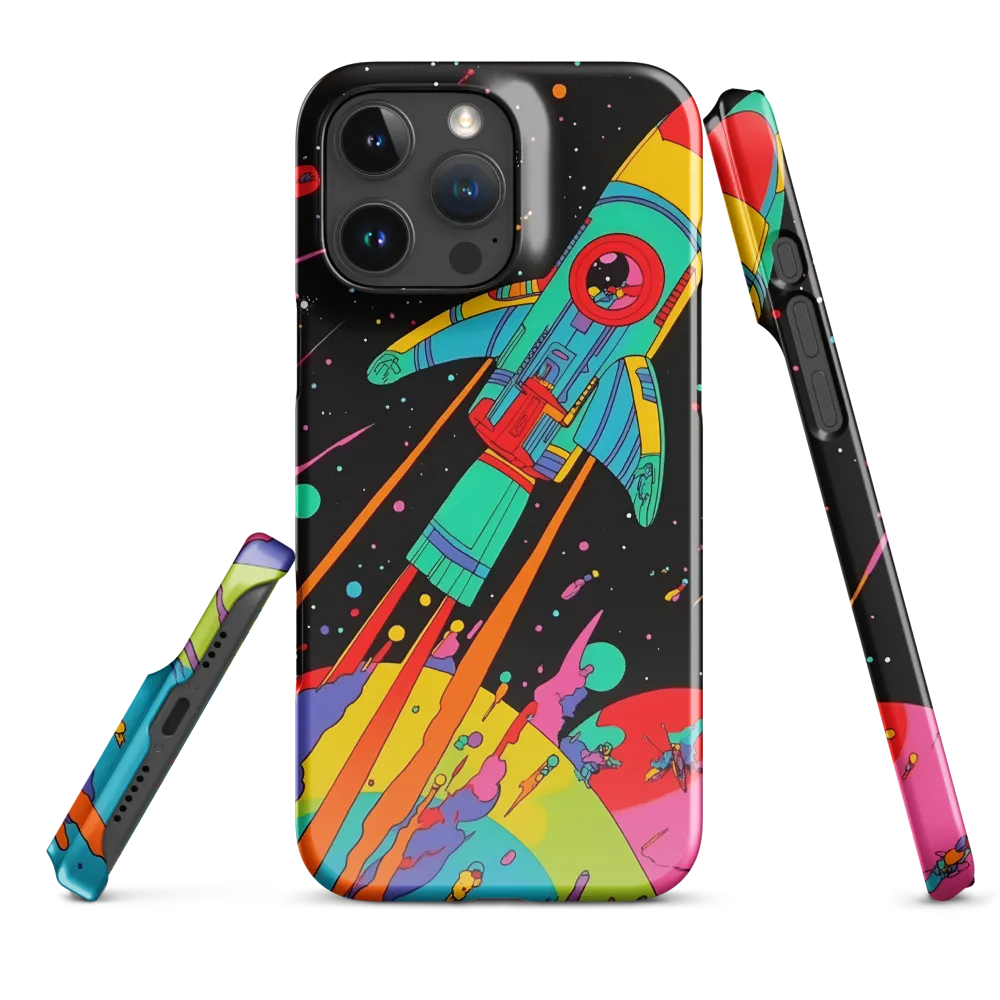 Cosmic Voyage: The Neon Lift-Off